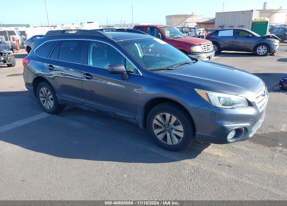 2015 SUBARU OUTBACK 2.5I PREMIUM VIN: 4S4BSACC1F3305699