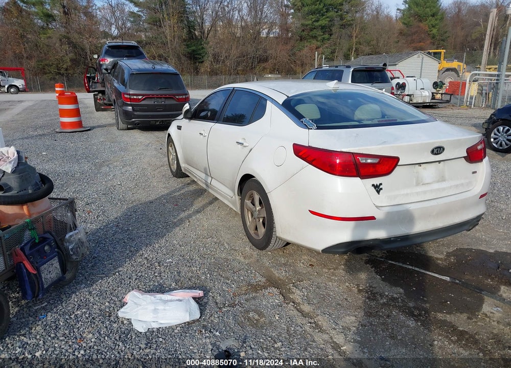 2015 KIA OPTIMA LX VIN: KNAGM4A74F5533841
