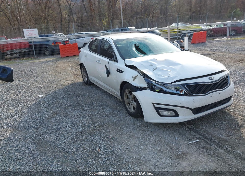 2015 KIA OPTIMA LX VIN: KNAGM4A74F5533841