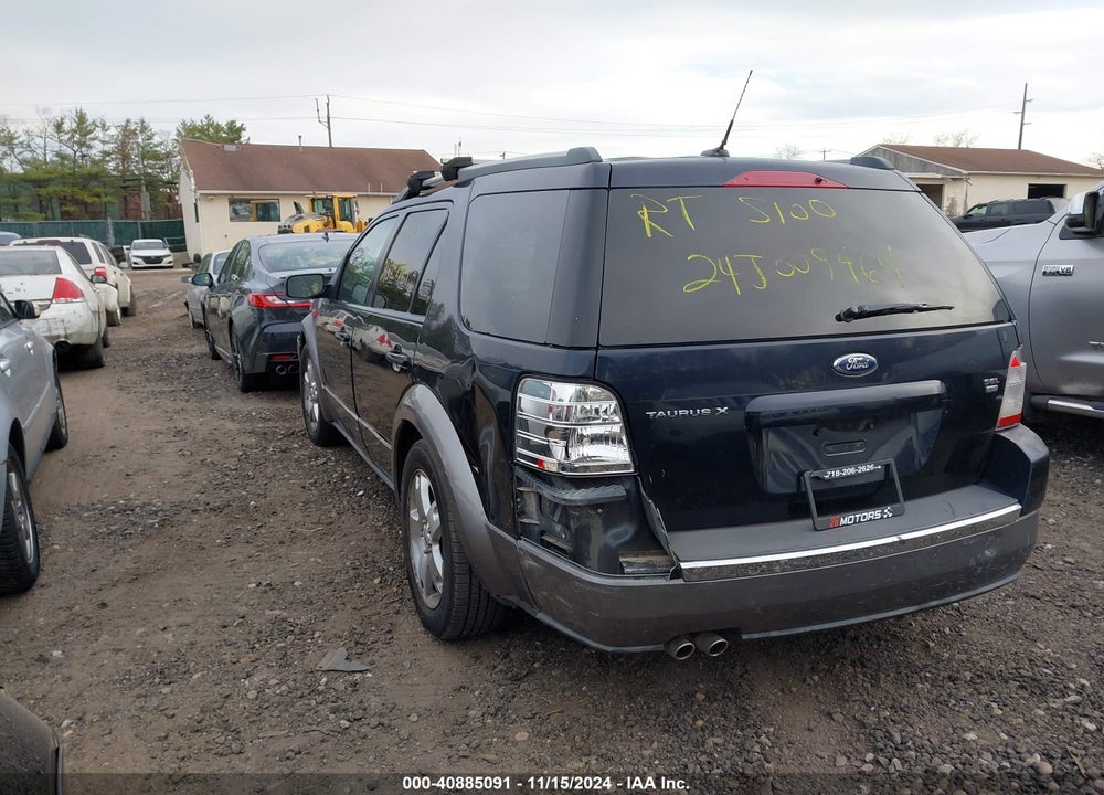 2008 FORD TAURUS X SEL VIN: 1FMDK05W88GA33870