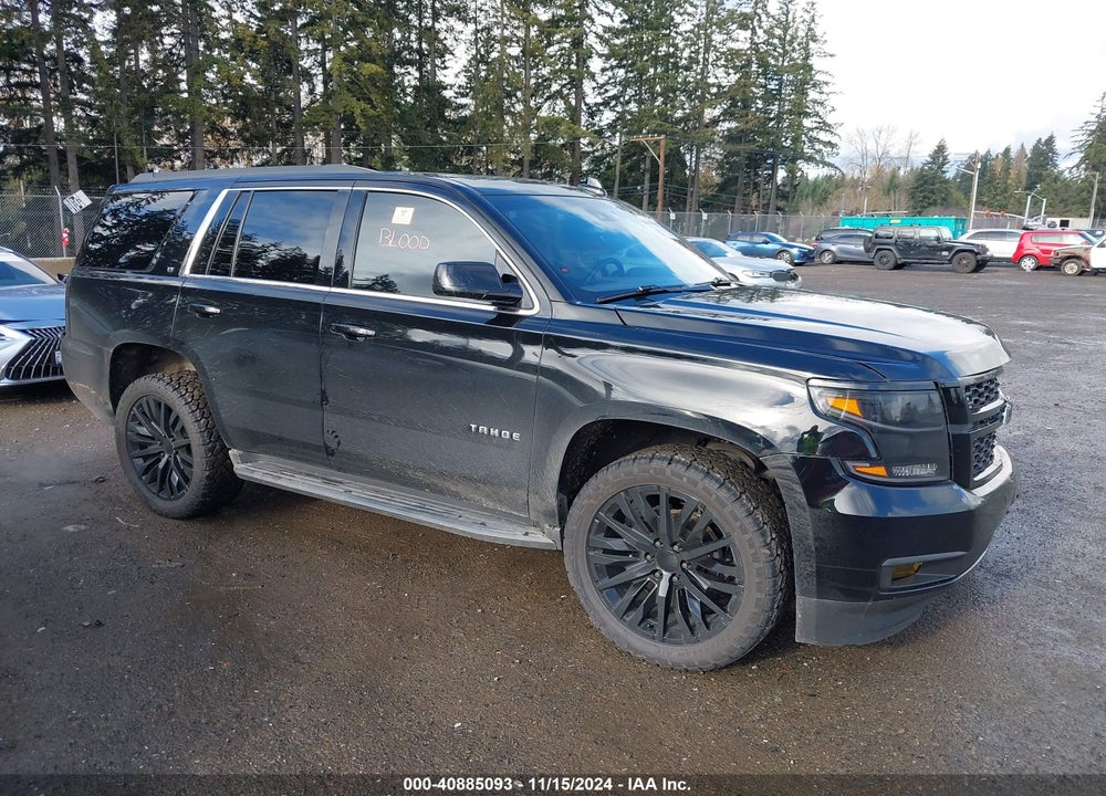 2017 CHEVROLET TAHOE LT VIN: 1GNSKBKC3HR298399