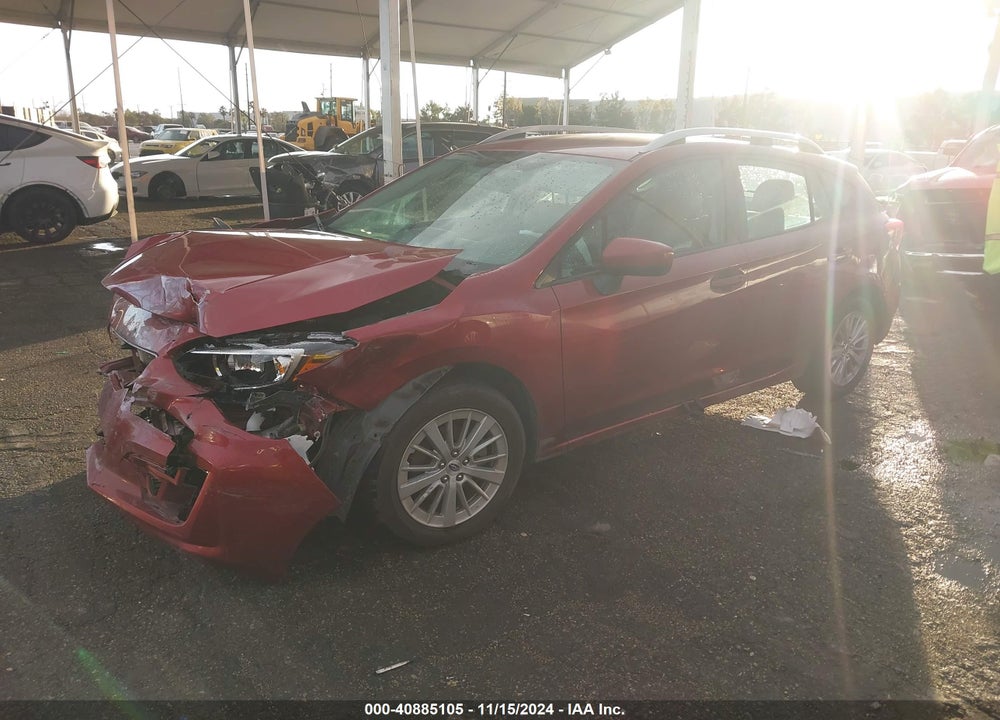 2018 SUBARU IMPREZA VIN: 4S3GTAB65J3728751