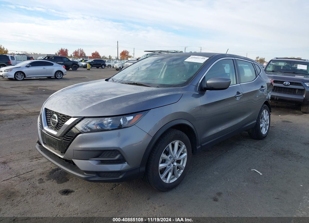 2022 NISSAN ROGUE SPORT S FWD XTRONIC CVT VIN: JN1BJ1AVXNW347624