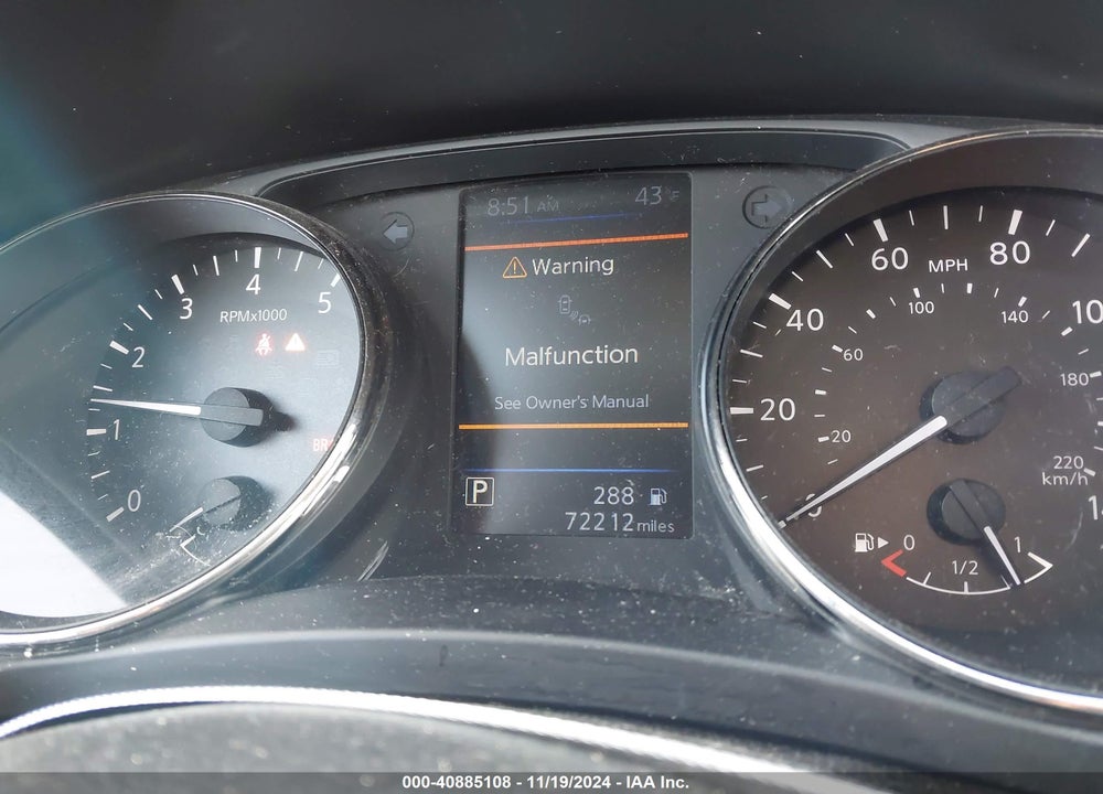 2022 NISSAN ROGUE SPORT S FWD XTRONIC CVT VIN: JN1BJ1AVXNW347624