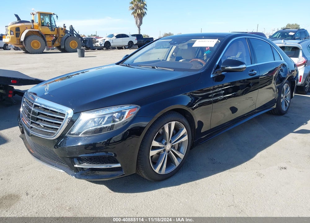 2015 MERCEDES-BENZ S 550 VIN: WDDUG8CB4FA081442