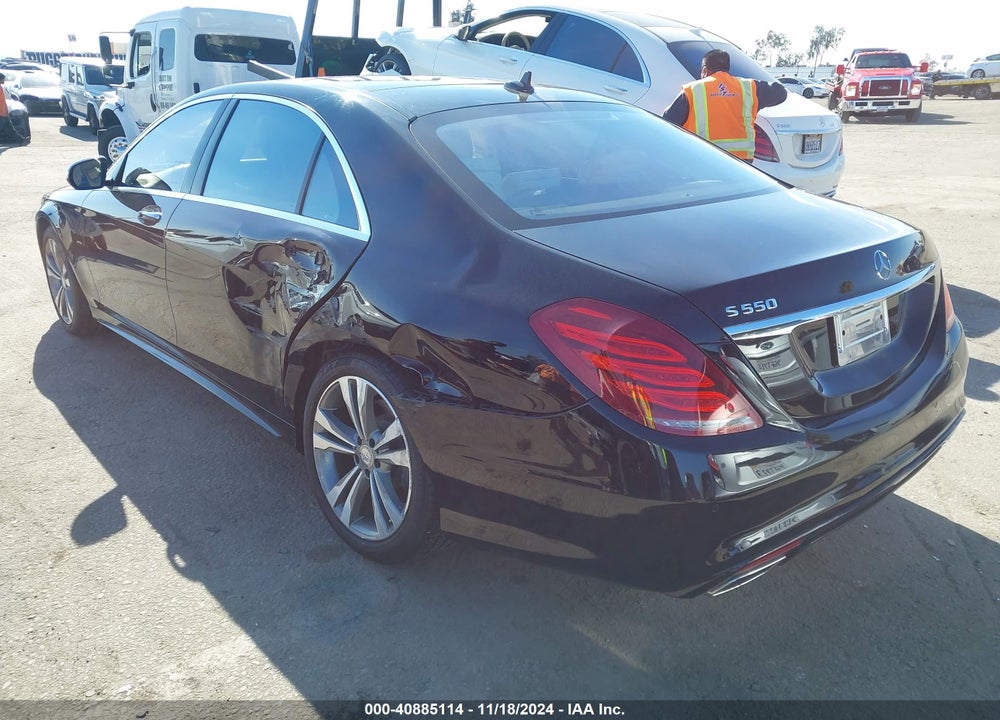 2015 MERCEDES-BENZ S 550 VIN: WDDUG8CB4FA081442
