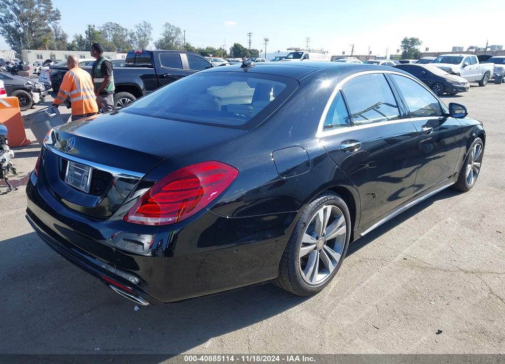 2015 MERCEDES-BENZ S 550 VIN: WDDUG8CB4FA081442