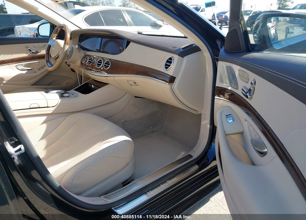 2015 MERCEDES-BENZ S 550 VIN: WDDUG8CB4FA081442