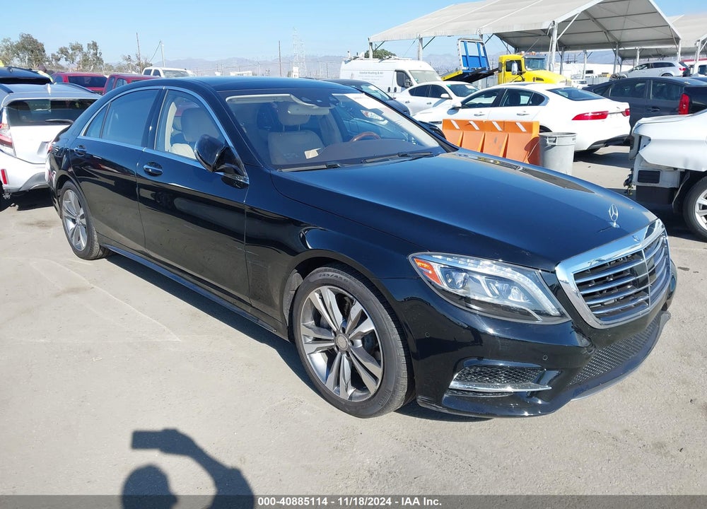 2015 MERCEDES-BENZ S 550 VIN: WDDUG8CB4FA081442