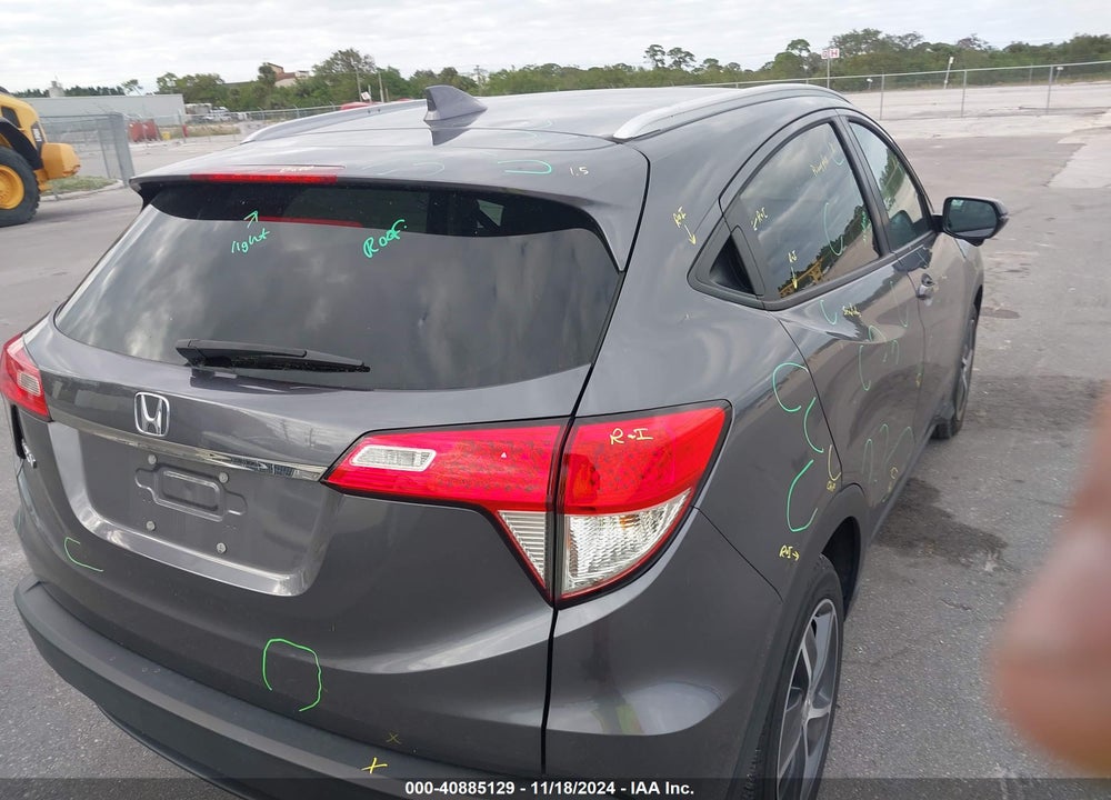 2022 HONDA HR-V 2WD EX VIN: 3CZRU5H57NM735047