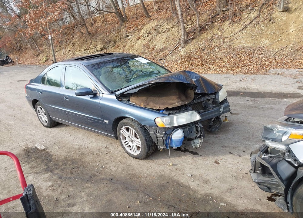 2006 VOLVO S60 2.5T VIN: YV1RS592462553857