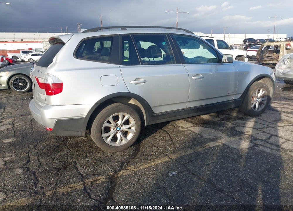 2009 BMW X3 XDRIVE30I VIN: WBXPC93499WJ27660