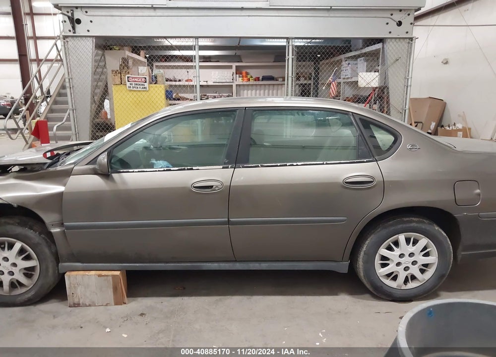 2003 CHEVROLET IMPALA VIN: 2G1WF52EX39209943