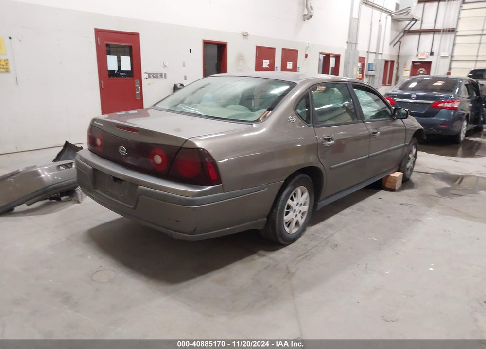 2003 CHEVROLET IMPALA VIN: 2G1WF52EX39209943
