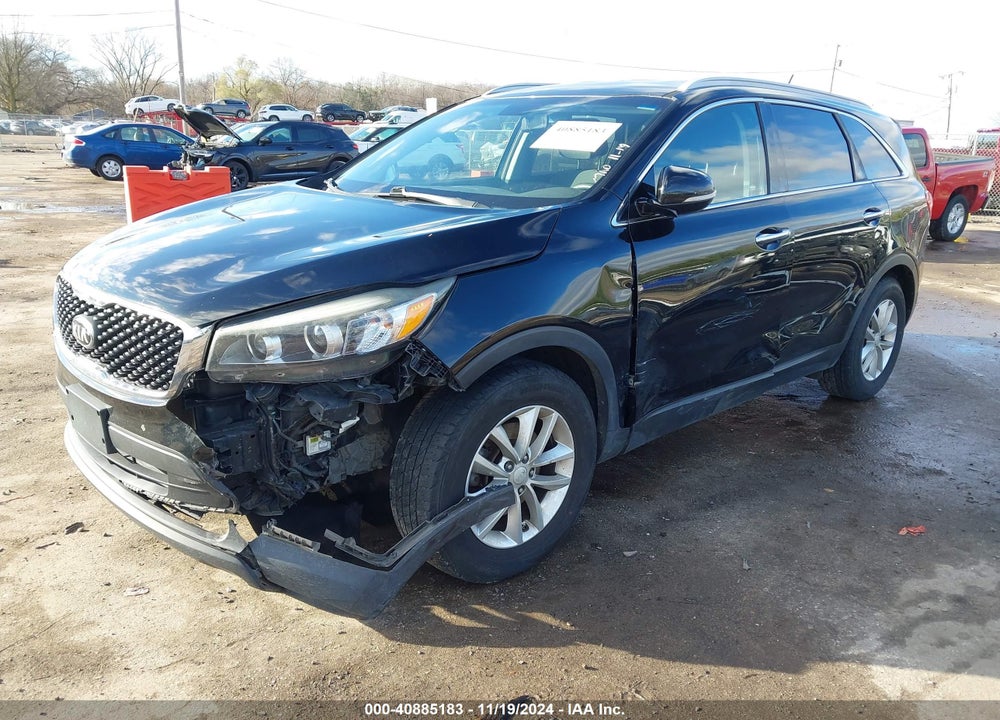 2016 KIA SORENTO 3.3L LX VIN: 5XYPG4A53GG082970