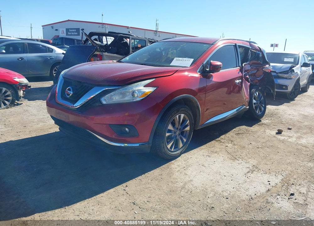 2017 NISSAN MURANO VIN: 5N1AZ2MG4HN102747