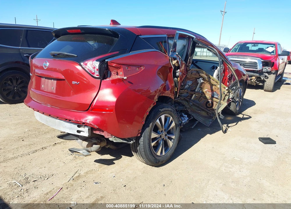 2017 NISSAN MURANO VIN: 5N1AZ2MG4HN102747