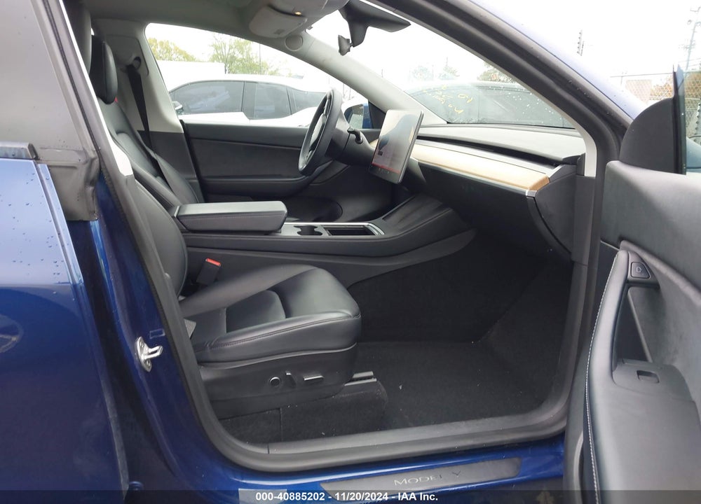 2021 TESLA MODEL Y LONG RANGE DUAL MOTOR ALL-WHEEL DRIVE VIN: 5YJYGDEE7MF185570