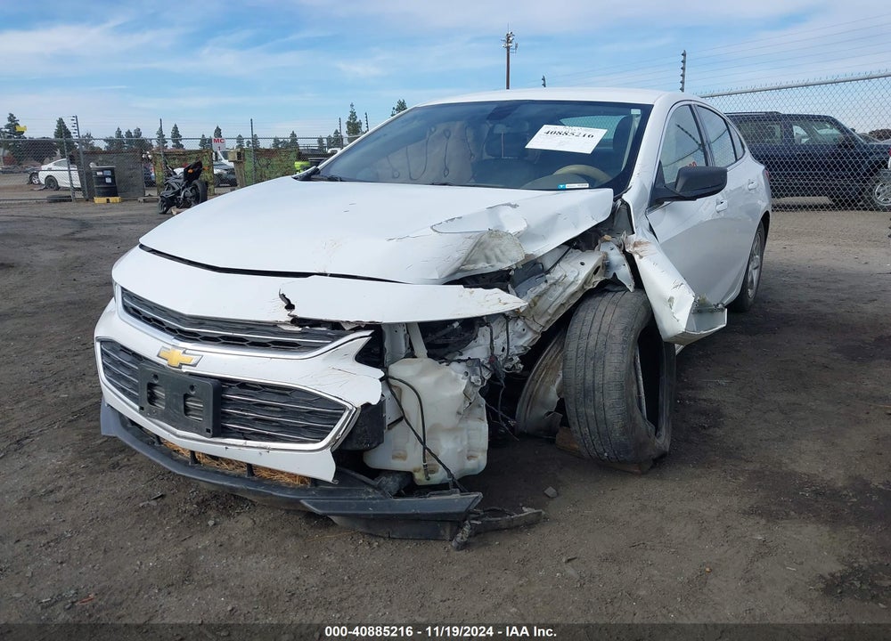 2016 CHEVROLET MALIBU LS VIN: 1G1ZB5ST5GF299703