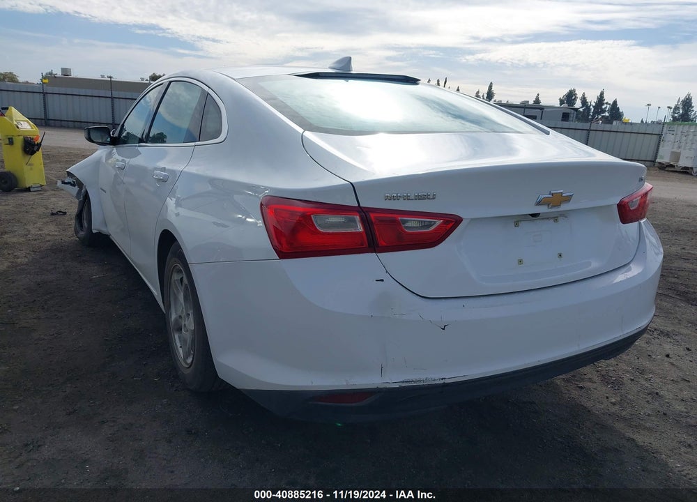 2016 CHEVROLET MALIBU LS VIN: 1G1ZB5ST5GF299703