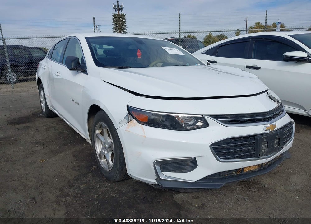 2016 CHEVROLET MALIBU LS VIN: 1G1ZB5ST5GF299703