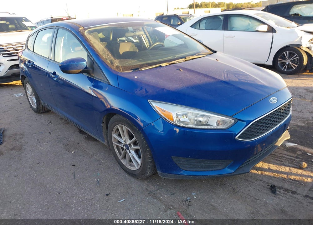 2018 FORD FOCUS SE VIN: 1FADP3K23JL315927