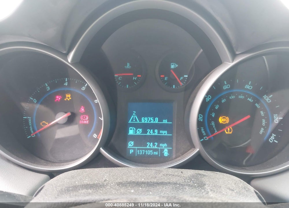 2012 CHEVROLET CRUZE LS VIN: 1G1PC5SH5C7257326