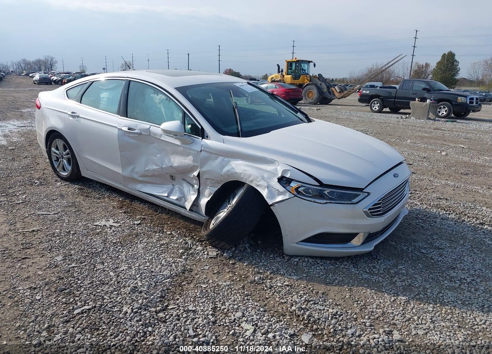 2018 FORD FUSION HYBRID SE VIN: 3FA6P0LU4JR179848