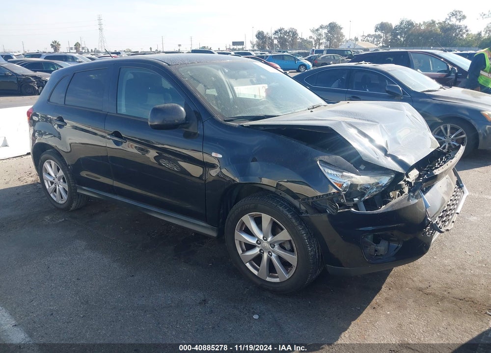 2015 MITSUBISHI OUTLANDER SPORT ES VIN: 4A4AP3AU7FE014081