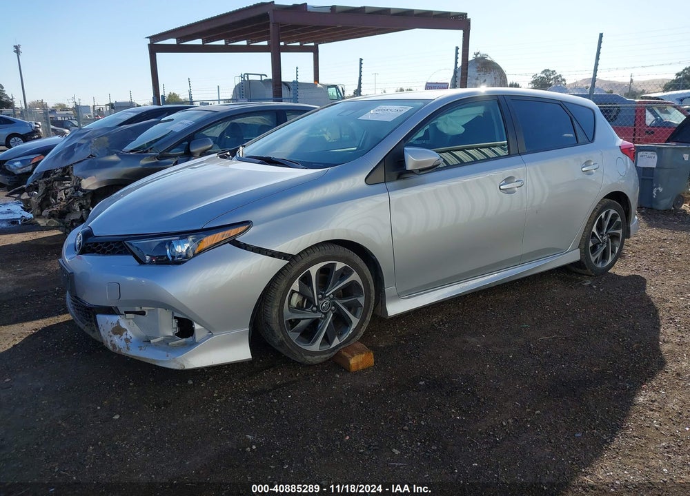 2018 TOYOTA COROLLA IM VIN: JTNKARJEXJJ573094