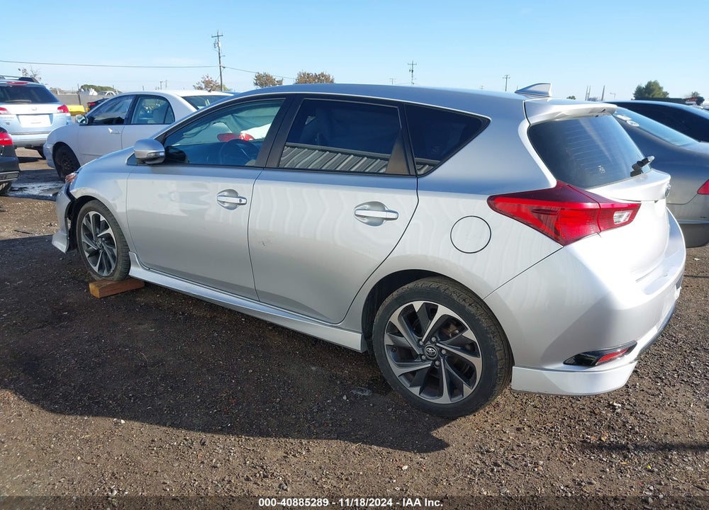 2018 TOYOTA COROLLA IM VIN: JTNKARJEXJJ573094