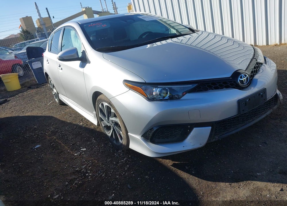 2018 TOYOTA COROLLA IM VIN: JTNKARJEXJJ573094