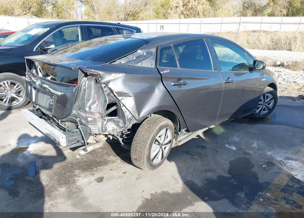 2018 TOYOTA PRIUS THREE VIN: JTDKARFU0J3554742