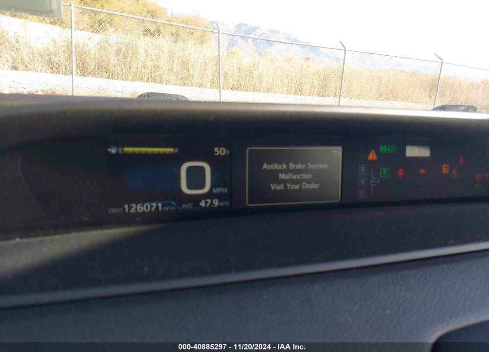 2018 TOYOTA PRIUS THREE VIN: JTDKARFU0J3554742
