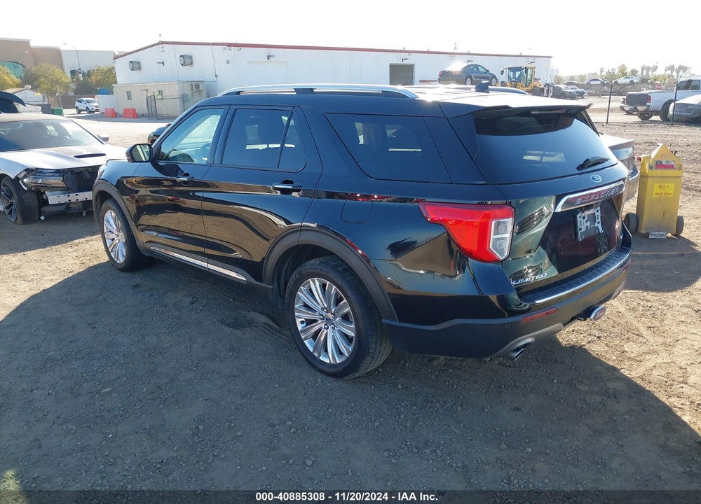 2021 FORD EXPLORER LIMITED VIN: 1FM5K8FW3MNA12397