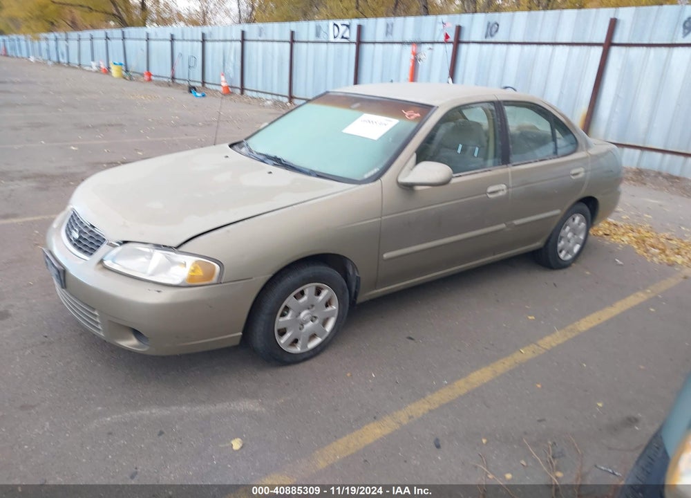 2000 NISSAN SENTRA GXE/XE VIN: 3N1CB51D1YL352480