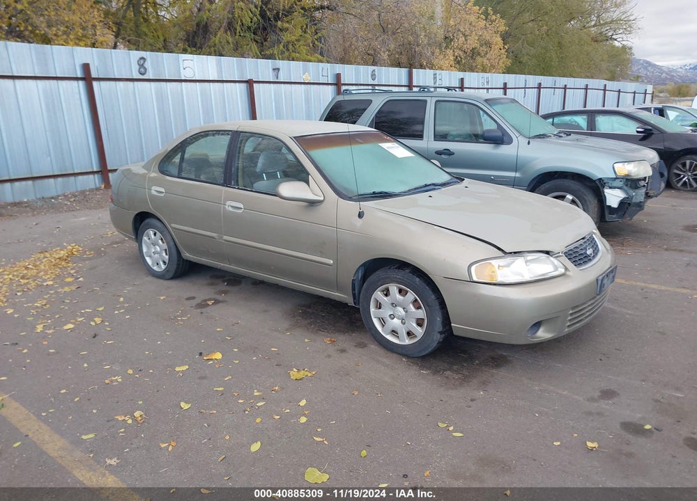 2000 NISSAN SENTRA GXE/XE VIN: 3N1CB51D1YL352480