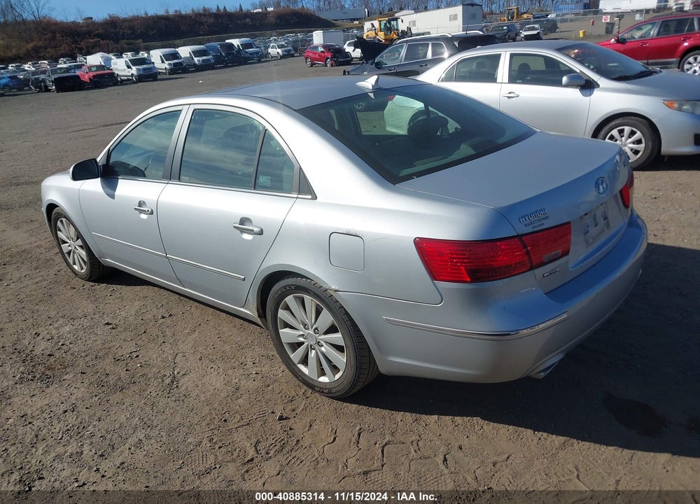 2009 HYUNDAI SONATA LIMITED V6 VIN: 5NPEU46F89H563276
