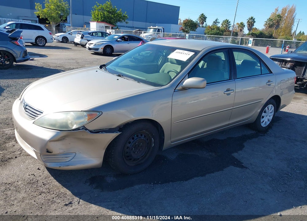 2005 TOYOTA CAMRY LE VIN: 4T1BE32KX5U504772