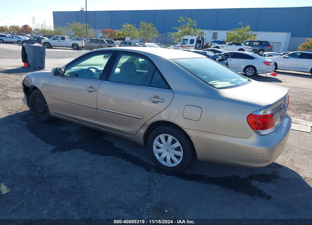 2005 TOYOTA CAMRY LE VIN: 4T1BE32KX5U504772