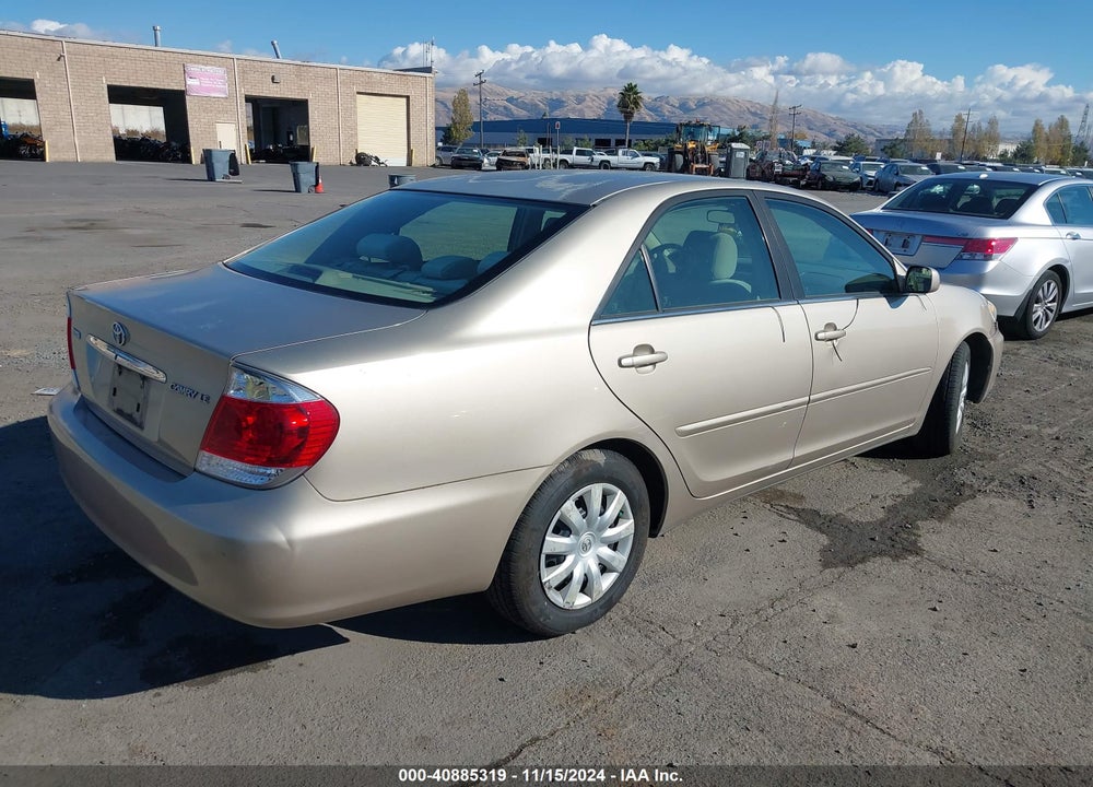 2005 TOYOTA CAMRY LE VIN: 4T1BE32KX5U504772