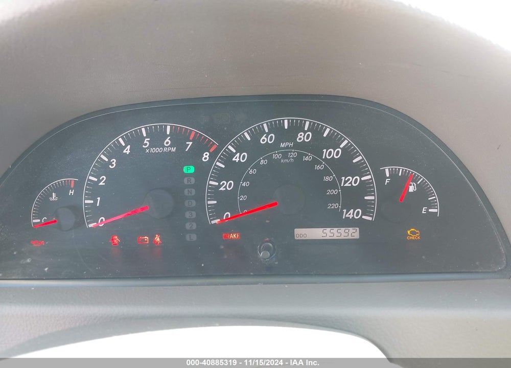 2005 TOYOTA CAMRY LE VIN: 4T1BE32KX5U504772