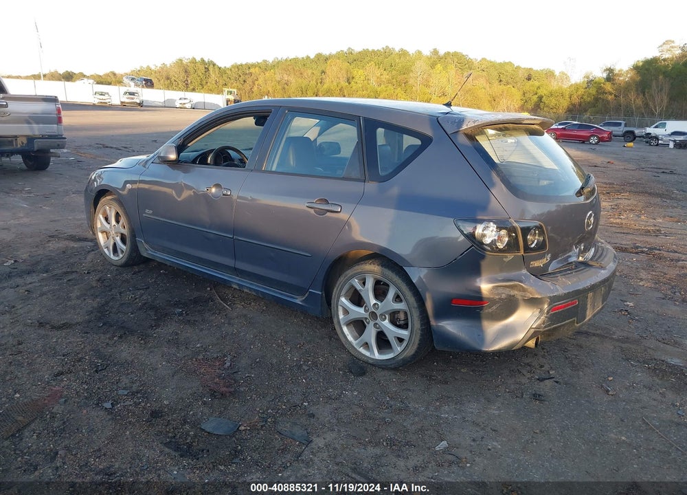 2007 MAZDA 3 S GRAND TOURING VIN: JM1BK343671742481
