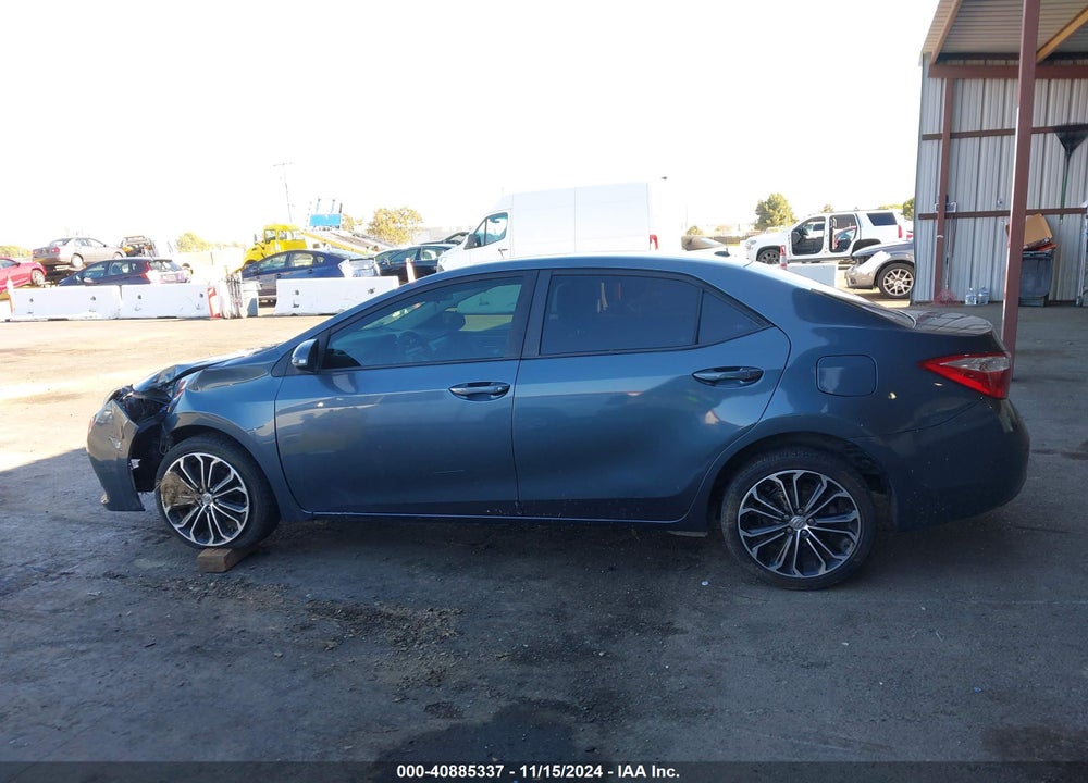 2015 TOYOTA COROLLA S PREMIUM VIN: 5YFBURHE1FP269642