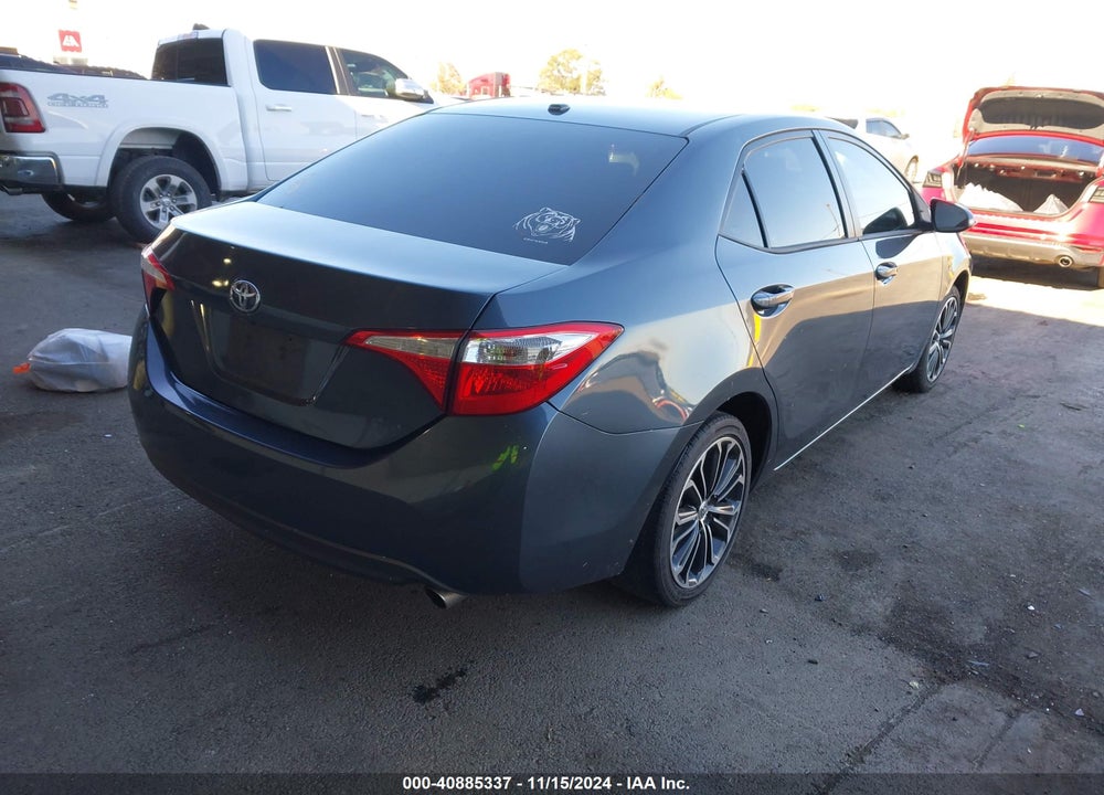 2015 TOYOTA COROLLA S PREMIUM VIN: 5YFBURHE1FP269642