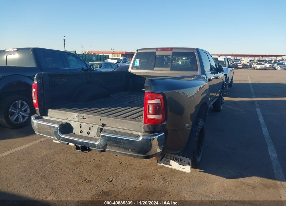 2020 RAM 3500 TRADESMAN  4X4 8' BOX VIN: 3C63RRGL9LG292732