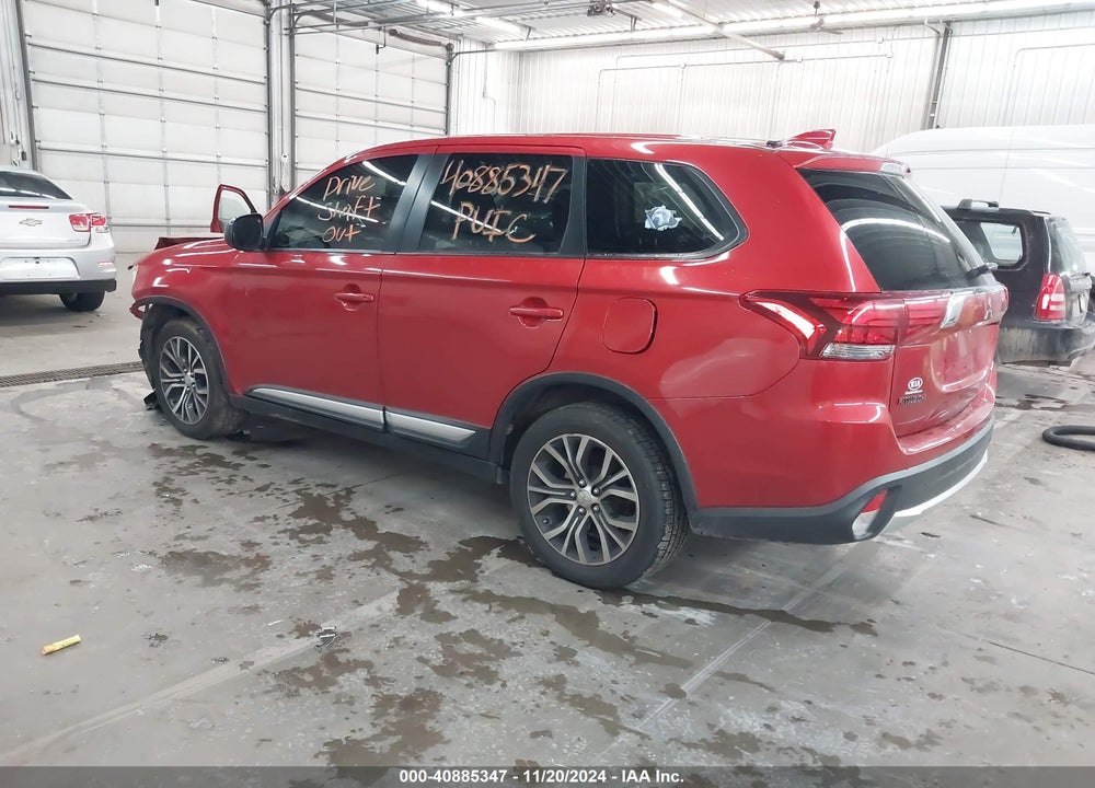 2018 MITSUBISHI OUTLANDER ES VIN: JA4AZ3A37JZ059204