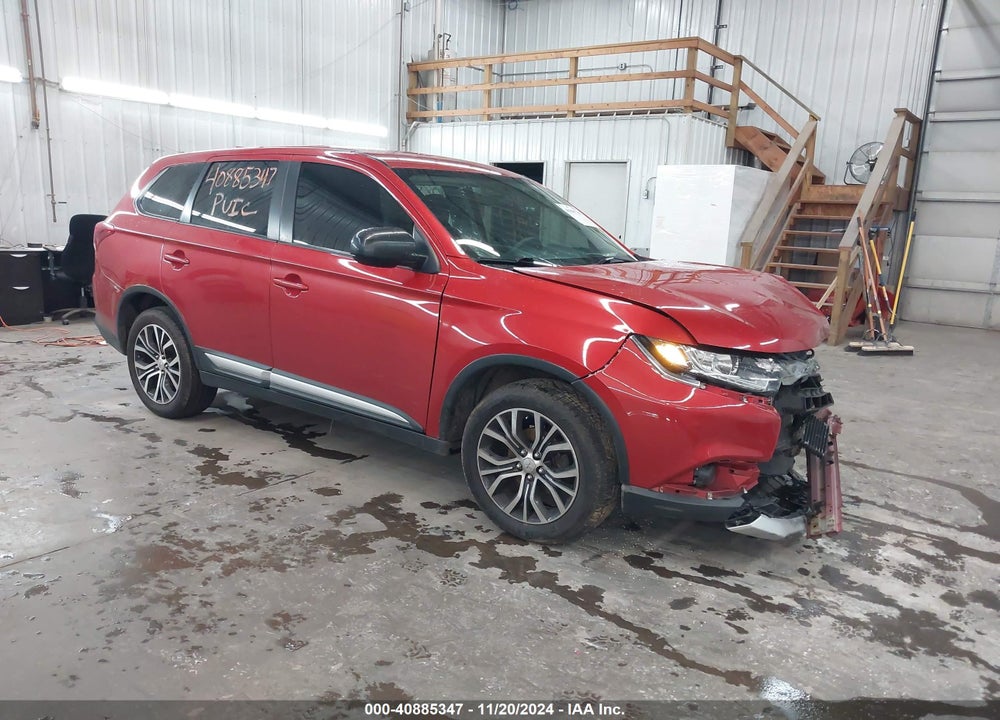 2018 MITSUBISHI OUTLANDER ES VIN: JA4AZ3A37JZ059204
