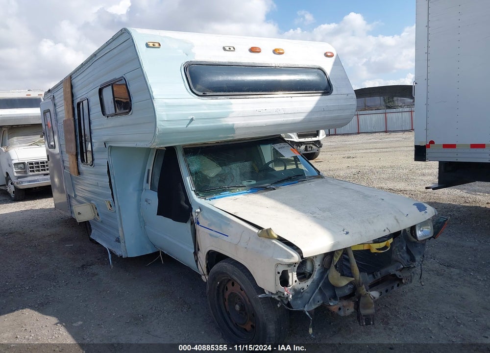 1984 TOYOTA PICKUP COMMERCIAL/CAMPER RN55 VIN: JT5RN55D8E5017443