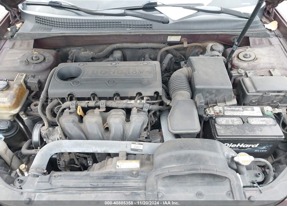 2009 HYUNDAI SONATA GLS VIN: 5NPET46C49H522555